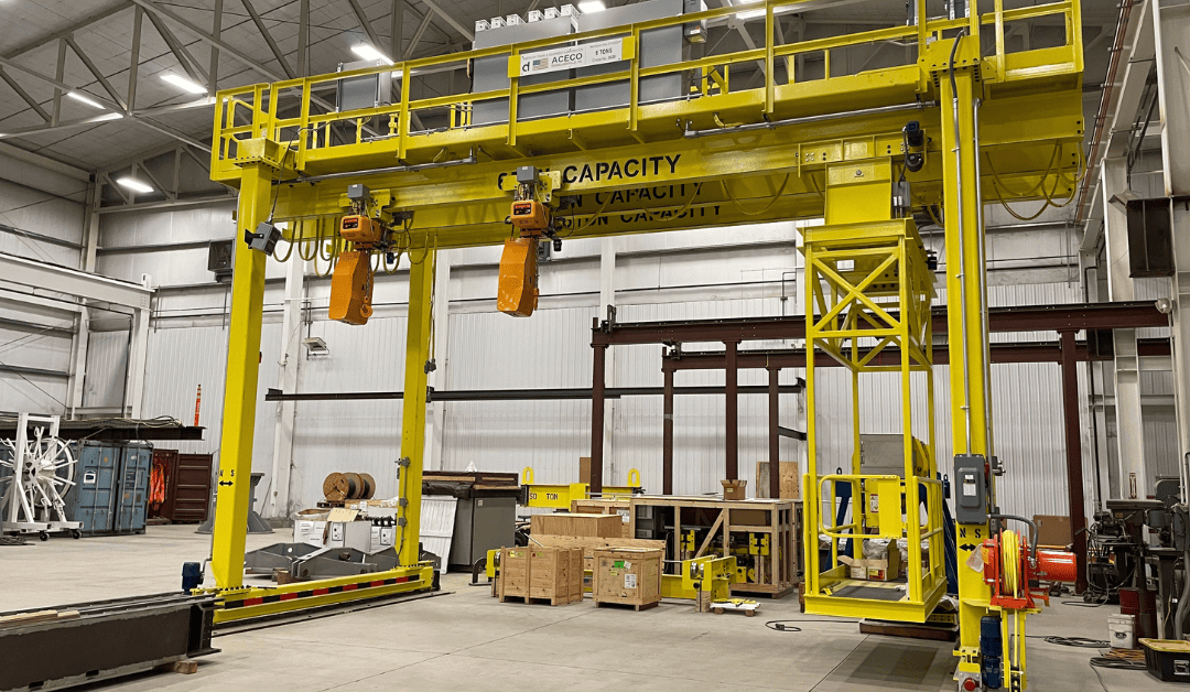 Custom Crane Manufacturing: Lifting Industries One Lift at a Time