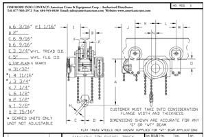 Swivel Truck Low Headroom 1321-1P