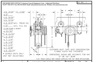 Swivel Truck Low Headroom 1322-0-5G