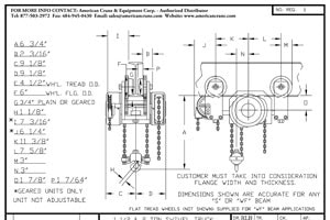 Swivel Truck Low Headroom 1322-1-5G