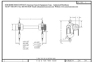 TWIN HOOK 133-5