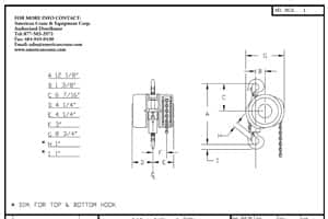 Zephyr Hook Type 130 Half DWG