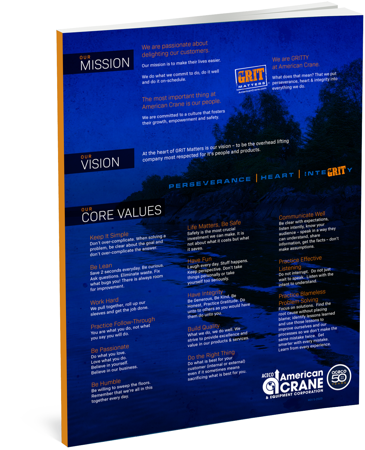 Mission & Values | ACECO