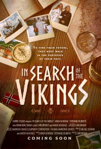 Official movie poster for in search of the vikings documentary