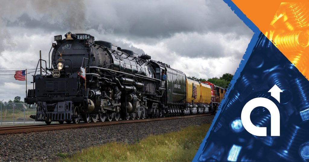 "Union Pacific Big Boy steam locomotive No. 4014 on its 2026 tour stop in Pottstown, PA
