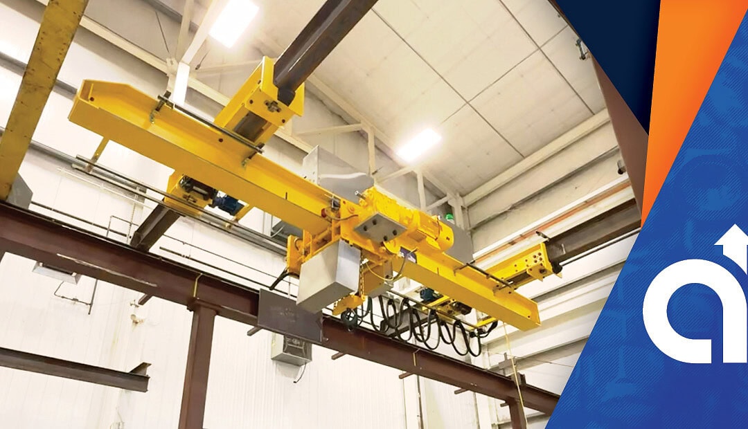 mission critical crane in a defense manufacturing facility