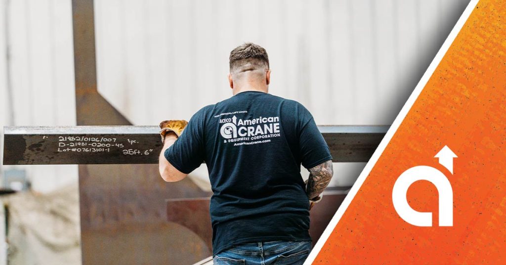 Overhead crane safety trends 2026 – technician inspecting an overhead crane hoist